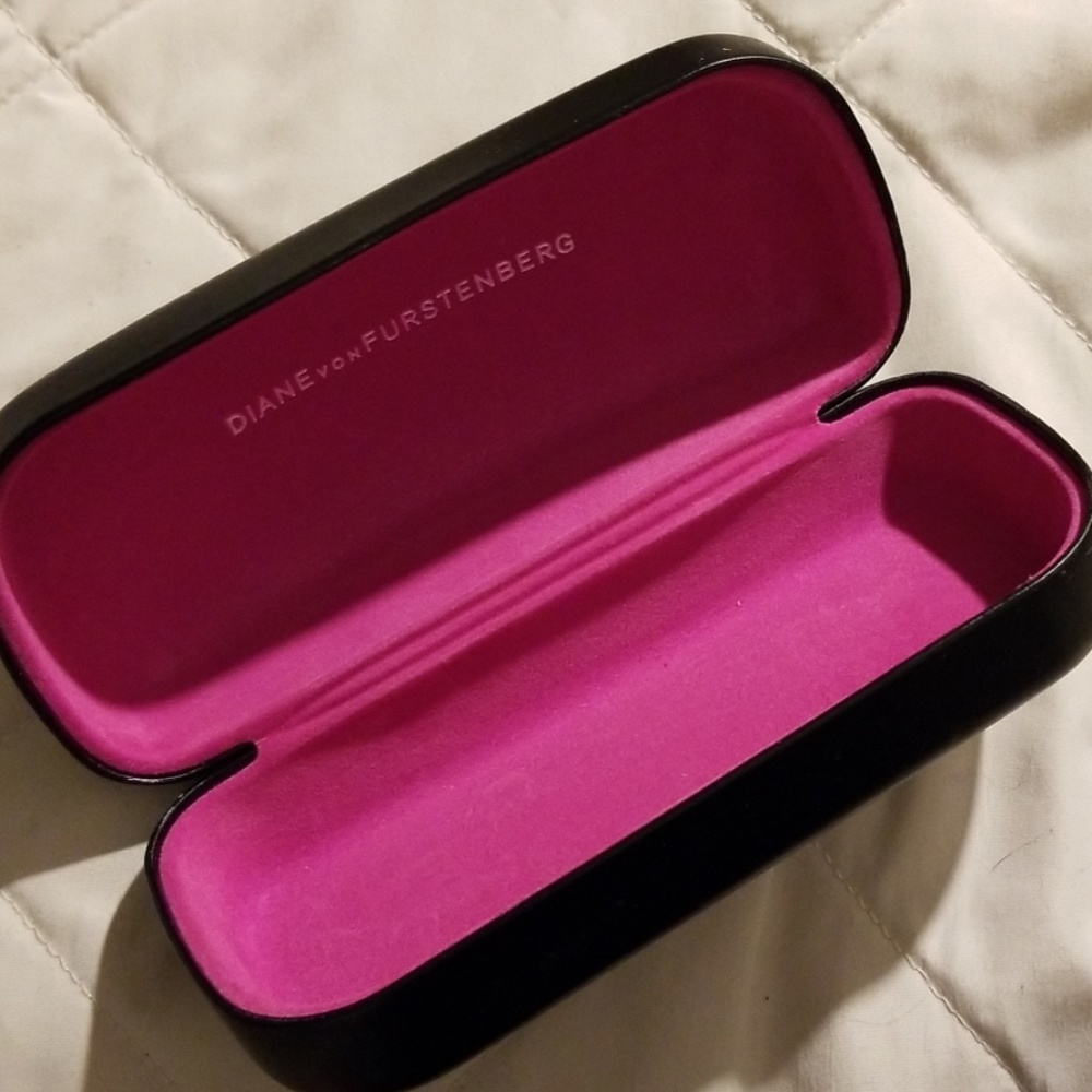 DVF sunglass case